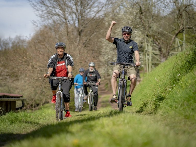 Fahrradtour und Freizeit in der Suchthilfe Weser